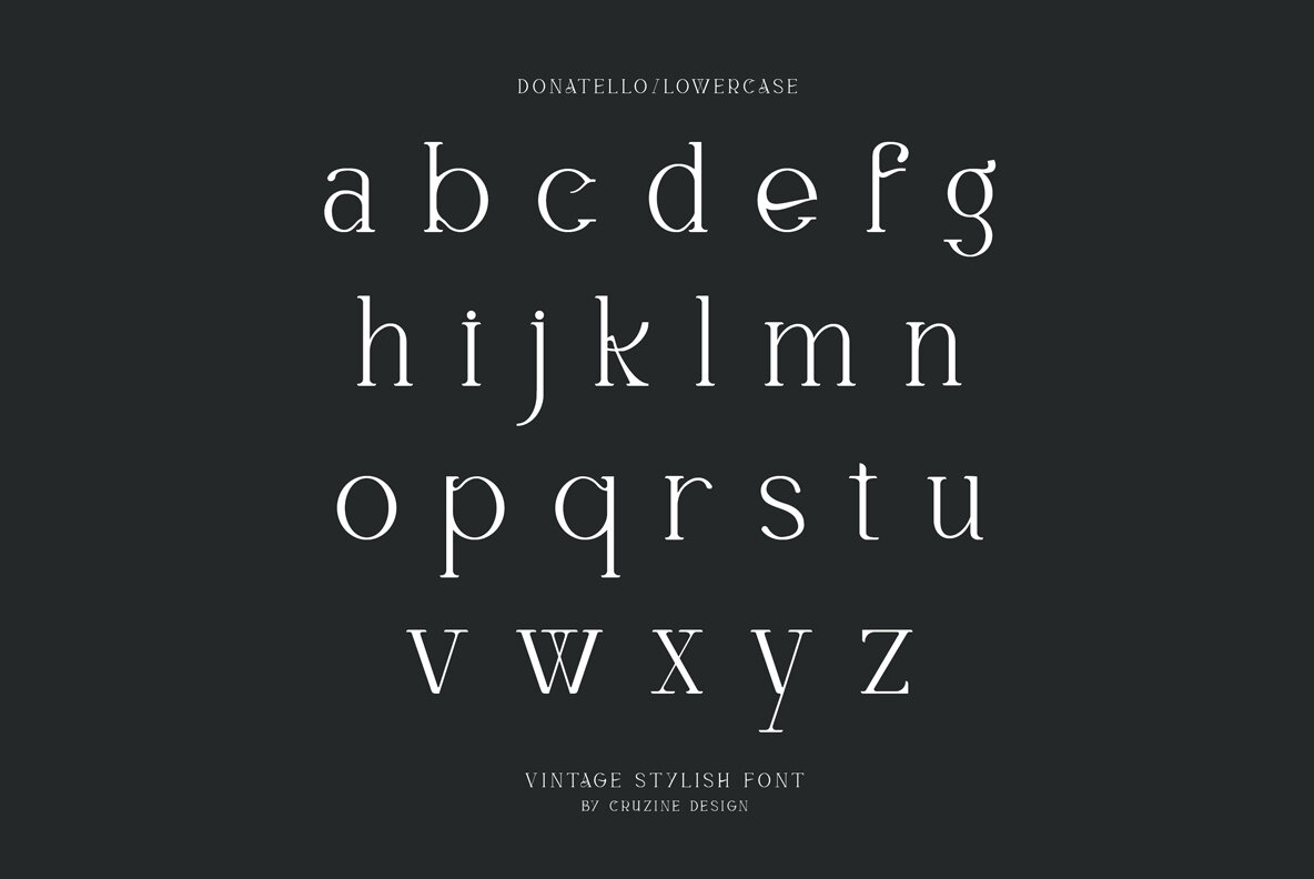 Donatello Modern Serif 4