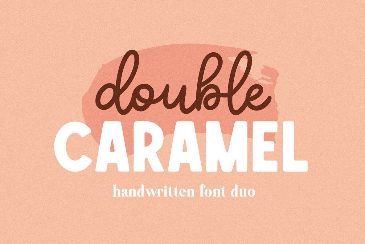 Double Caramel Font