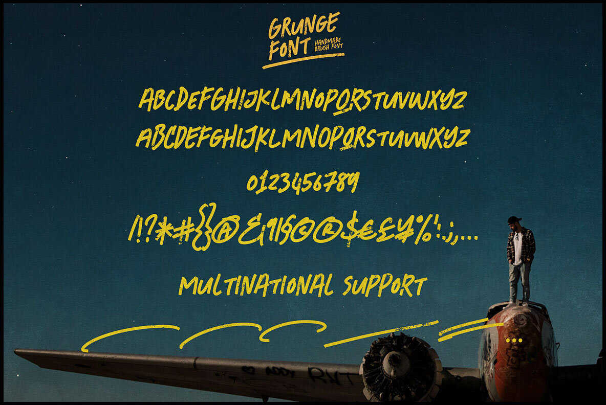 Grunge Font 2