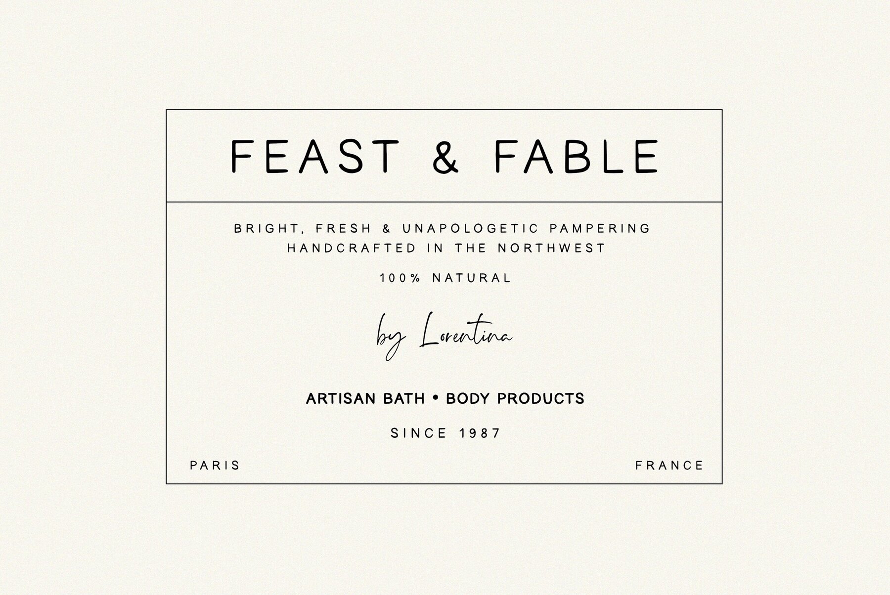 Francesca Handlettered 6