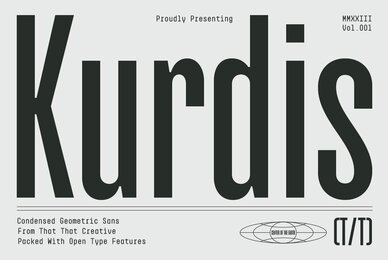Kurdis Condensed Sans