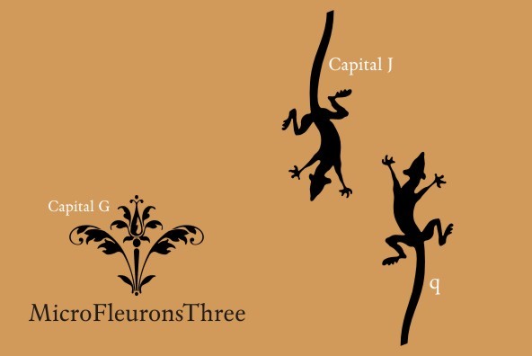 Micro Fleurons Three Micro Fleurons Three