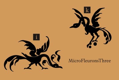 Micro Fleurons Three