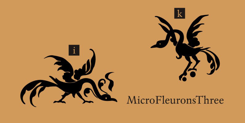Micro Fleurons Three
