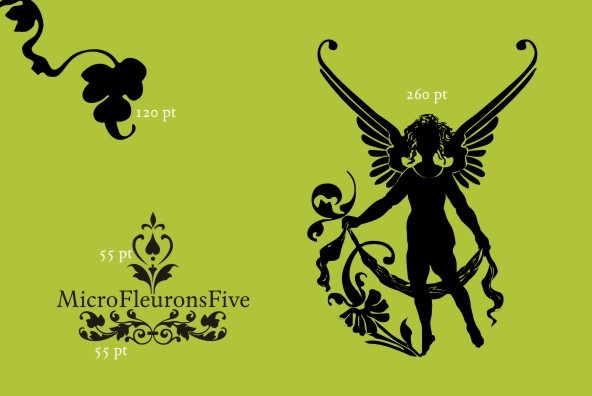 Micro Fleurons Five Micro Fleurons Five