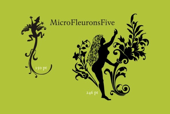 Micro Fleurons Five Micro Fleurons Five