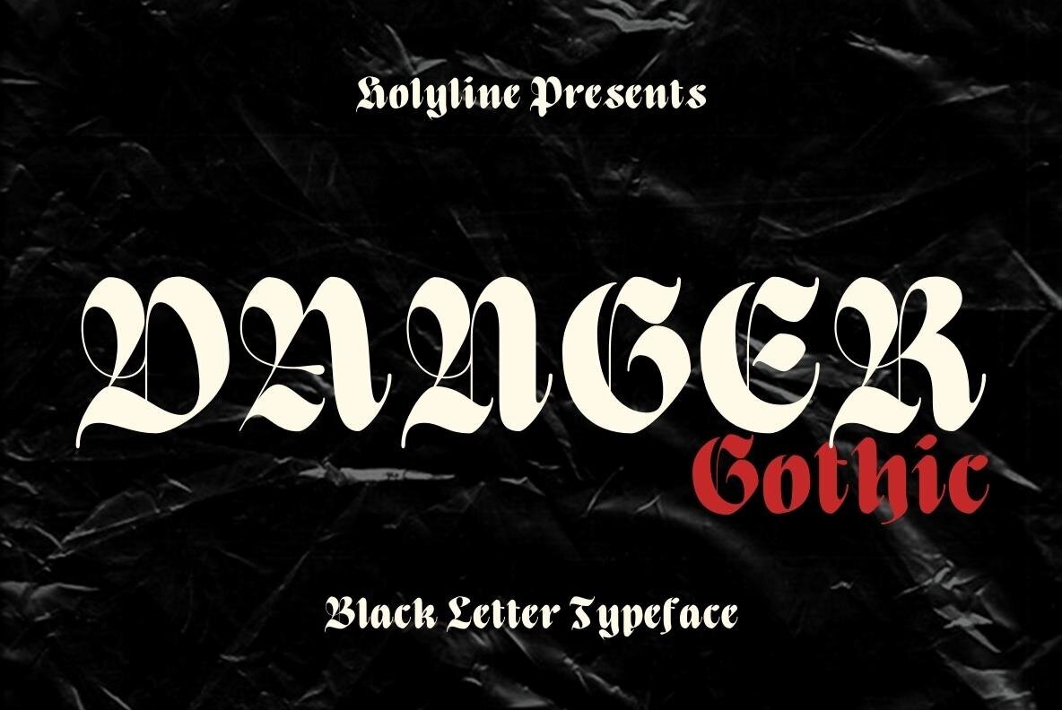 Danger Gothic Font