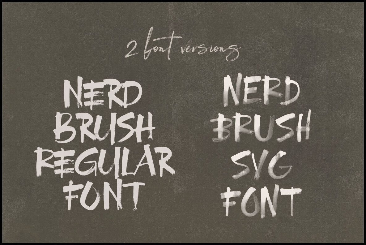 NERD Brush SVG 3