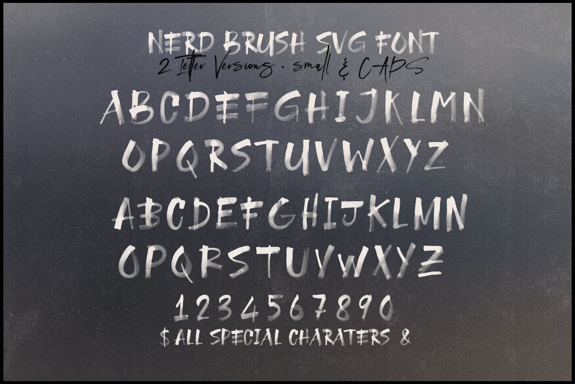 NERD Brush SVG 4