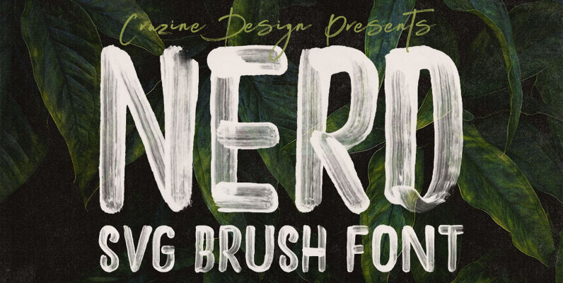 Nerd SVG Brush