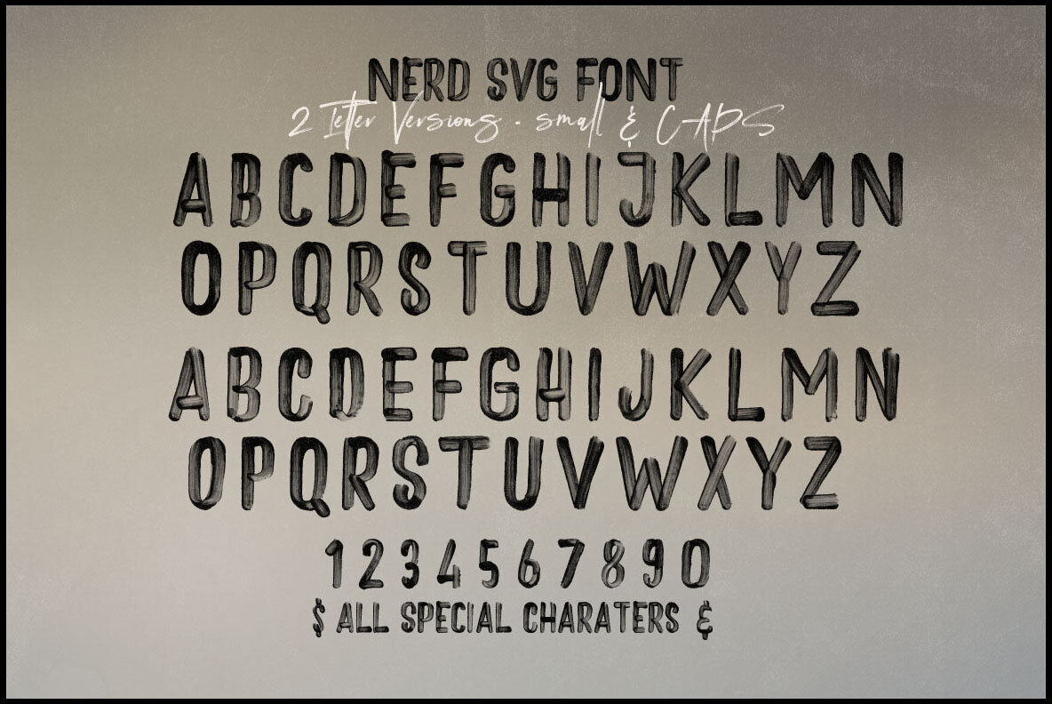 Nerd SVG Brush 3