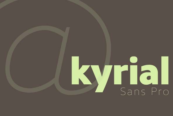 Kyrial Sans Pro Kyrial Sans Pro