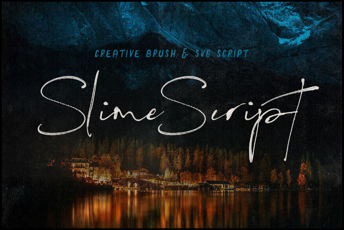 Slime Script Font