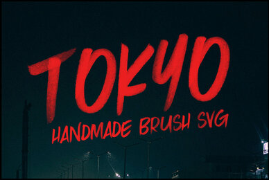 Tokyo SVG Brush