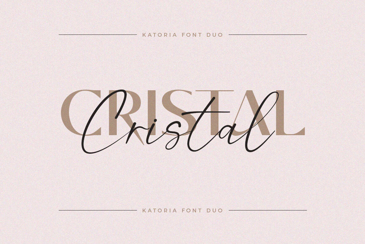 Katoria Font Duo 6