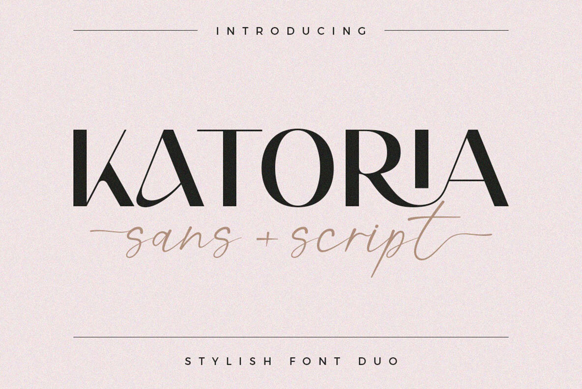 Katoria Font Duo 13