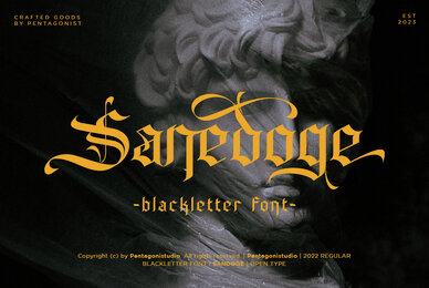 Sandoge Blackletter