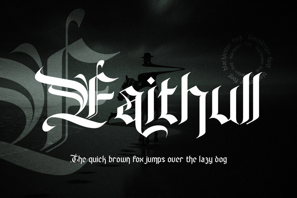 Sandoge Blackletter 3