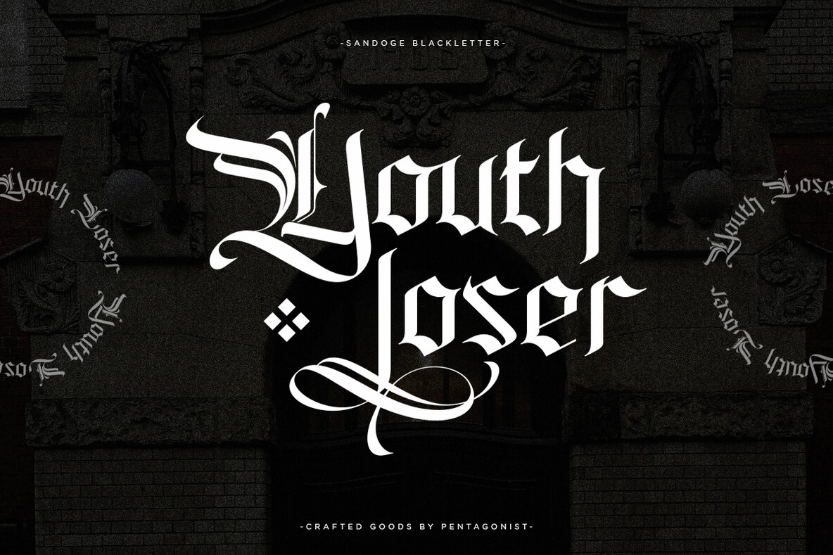 Sandoge Blackletter 8