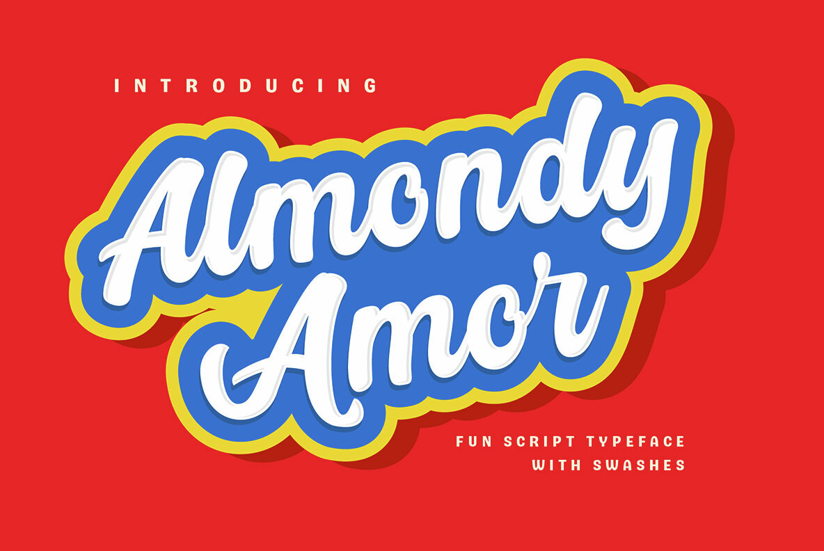Almondy Amor Font