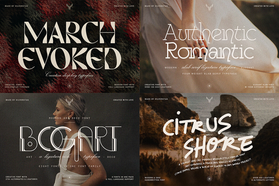 Modern Font Bundle Volume 4 3