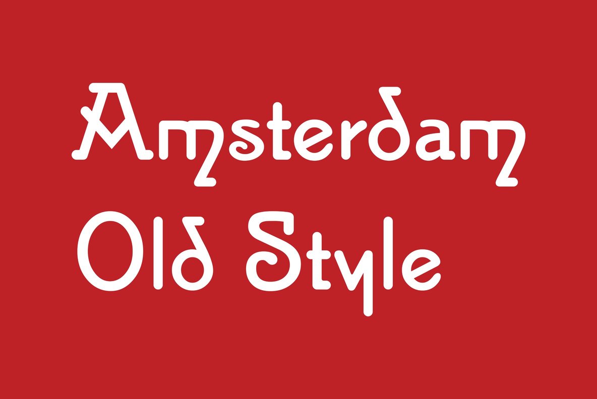 Amsterdam Old Style Font