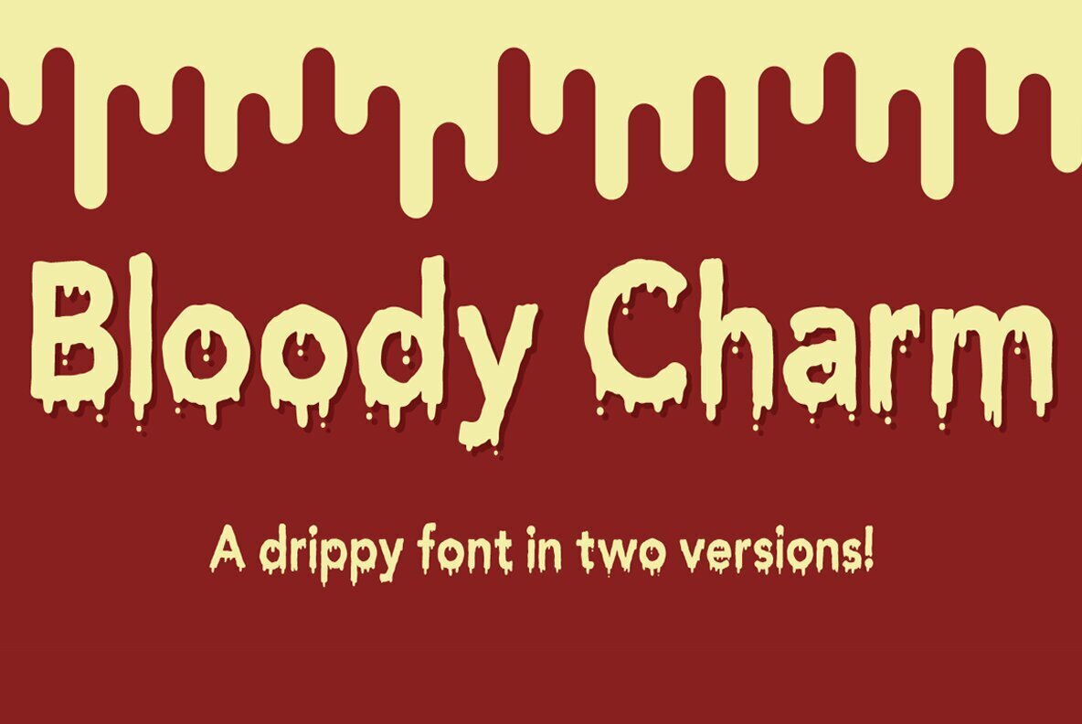 Bloody Charm Font