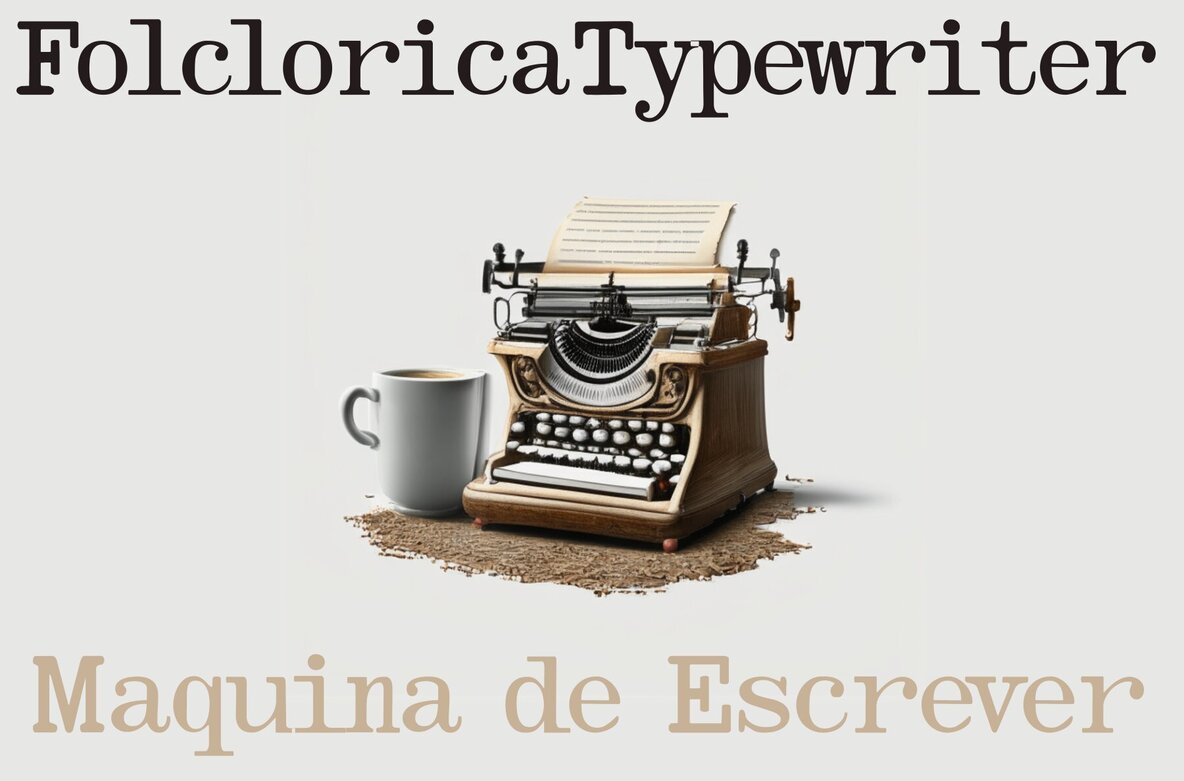 Folclorica Typewriter Font