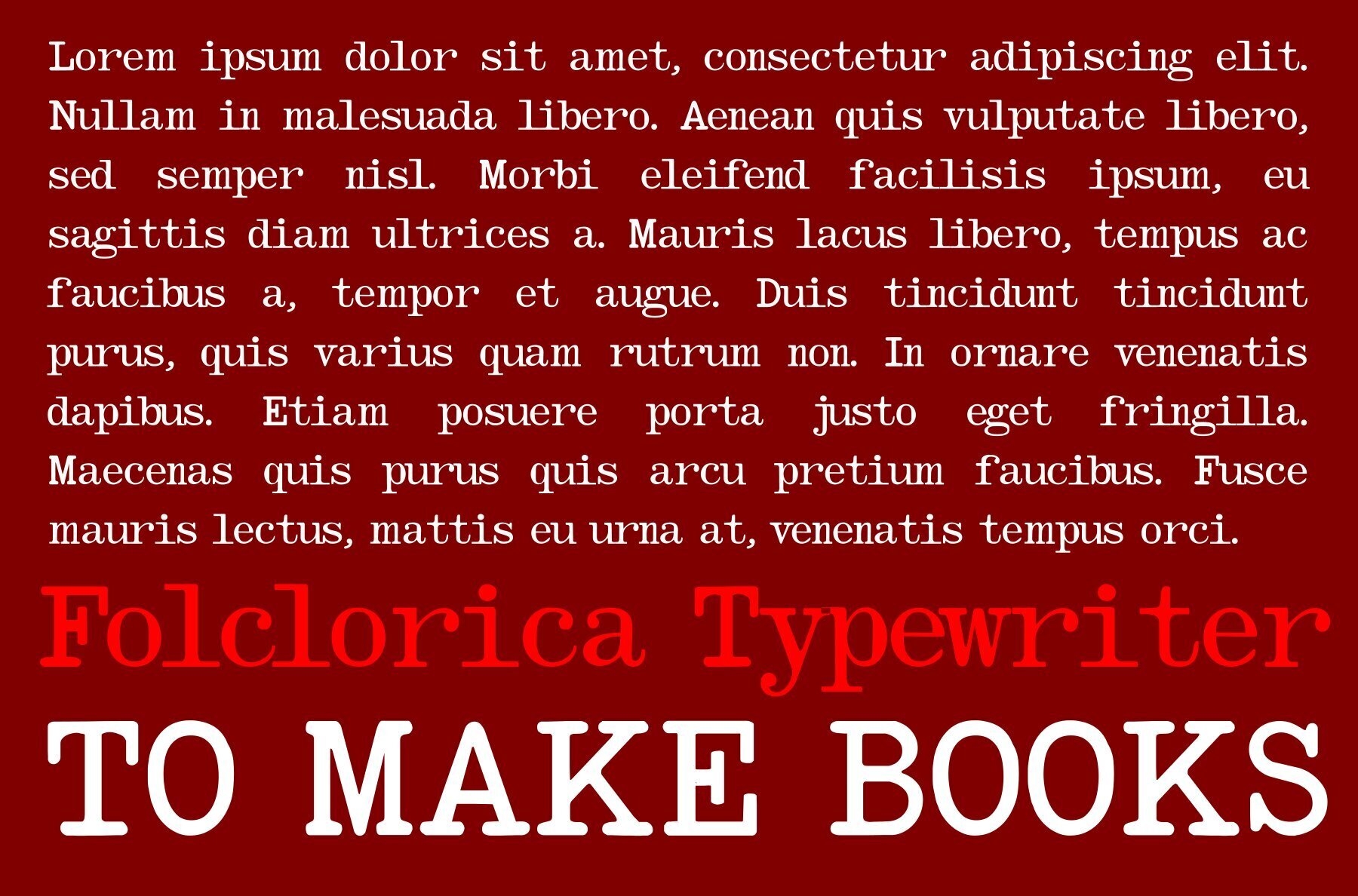 Folclorica Typewriter 2