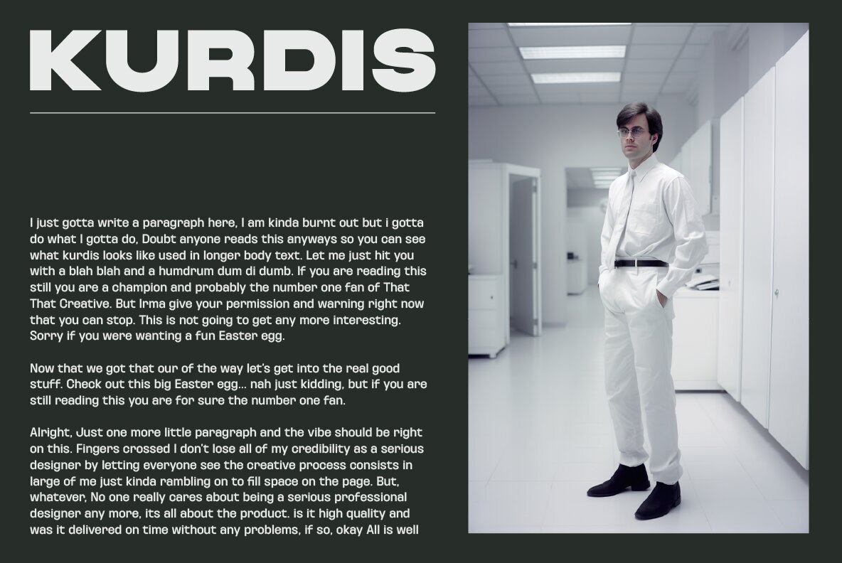 Kurdis Font Family 7