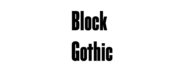 Block Gothic