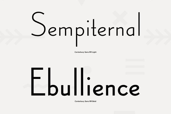Canterbury Sans Canterbury Sans