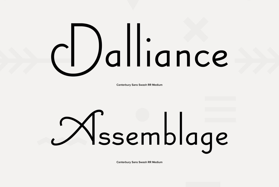 Canterbury Sans Canterbury Sans