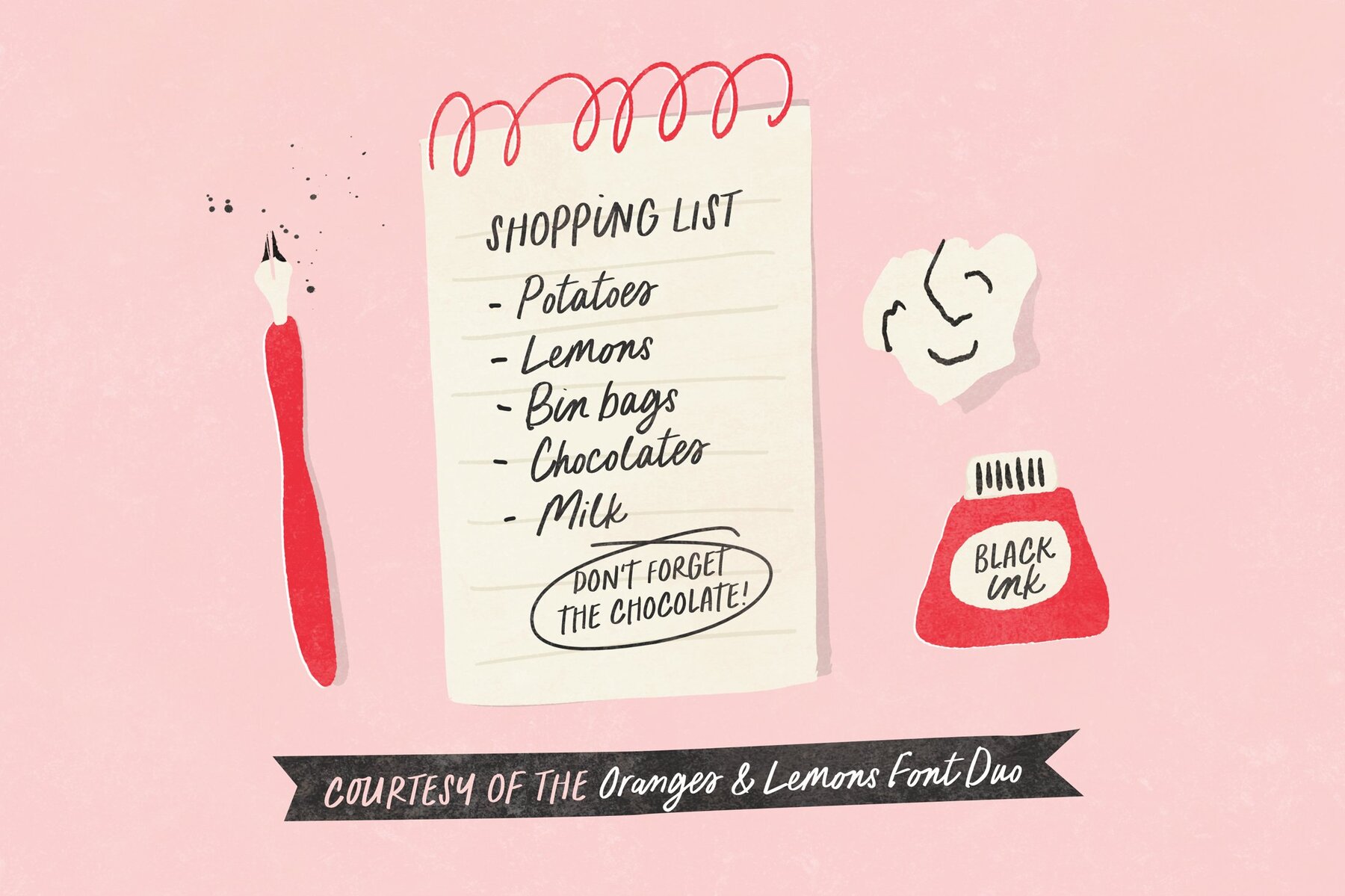 Oranges and Lemons Font Duo 10