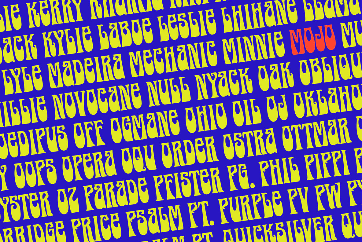 Hippie Mojo Font 4