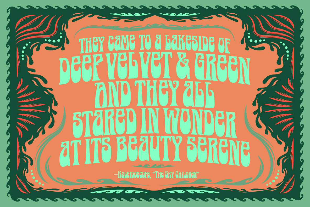 Hippie Mojo Font 5