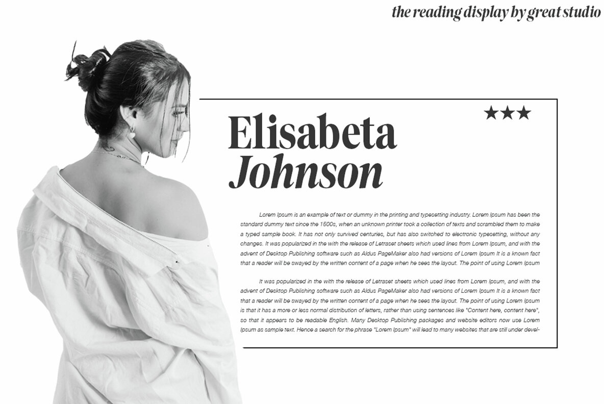 The Reading Display 12