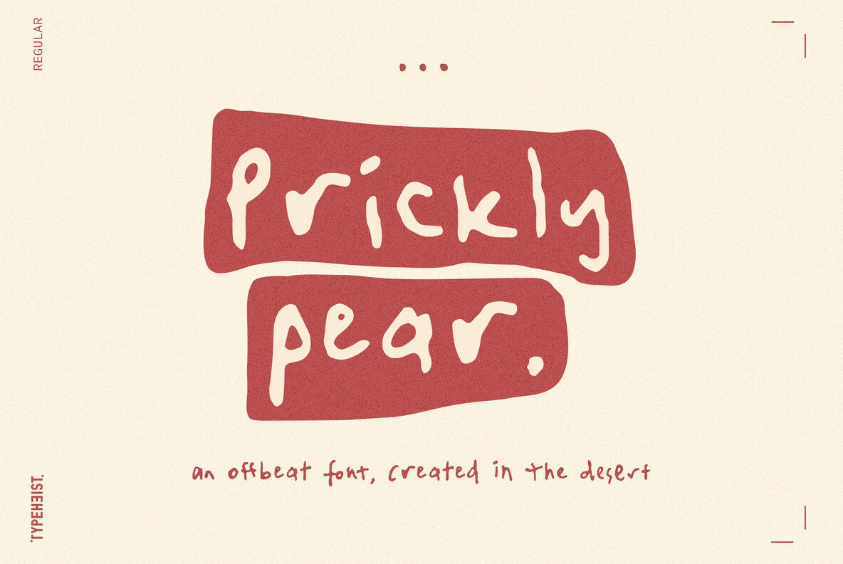 Prickly Pear Font