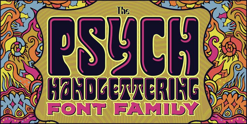 Psych Handlettering