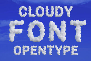 Cloudy SVG Fonf