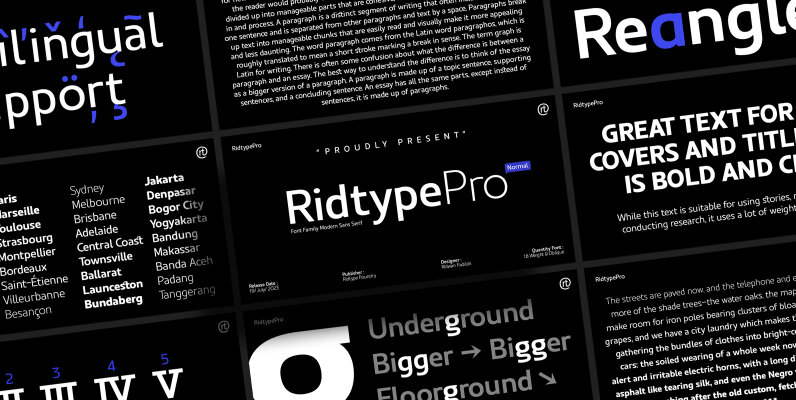 Ridtype Pro