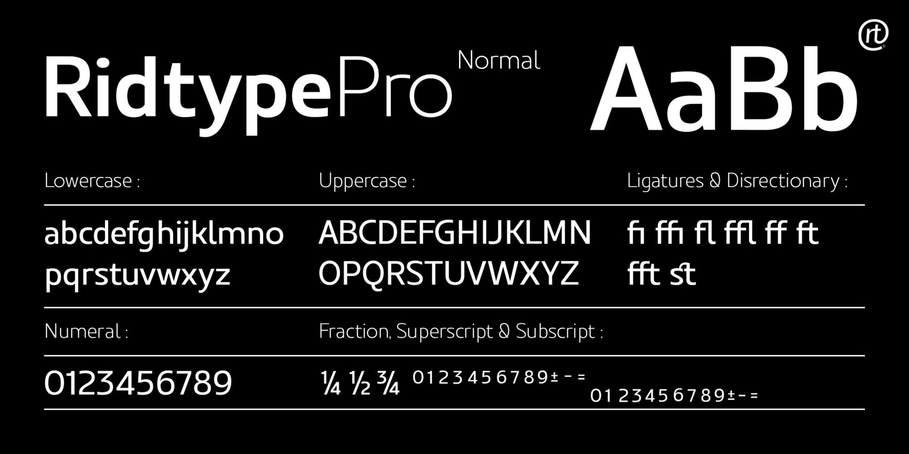 Ridtype Pro 10