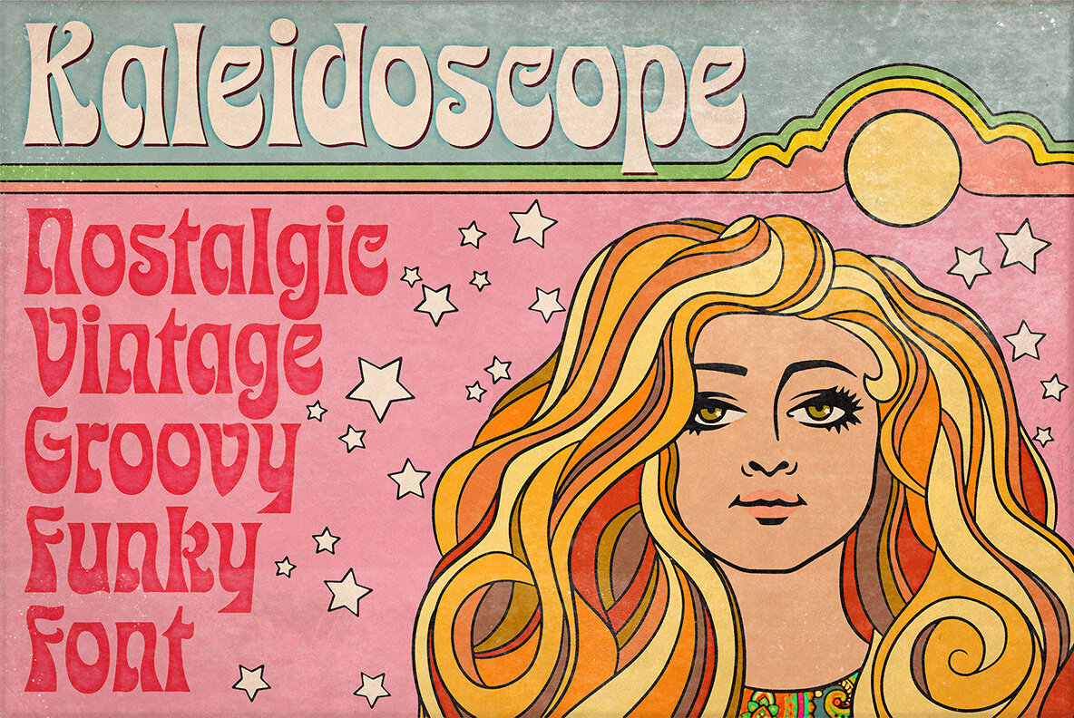 Kaleidoscope Font 4