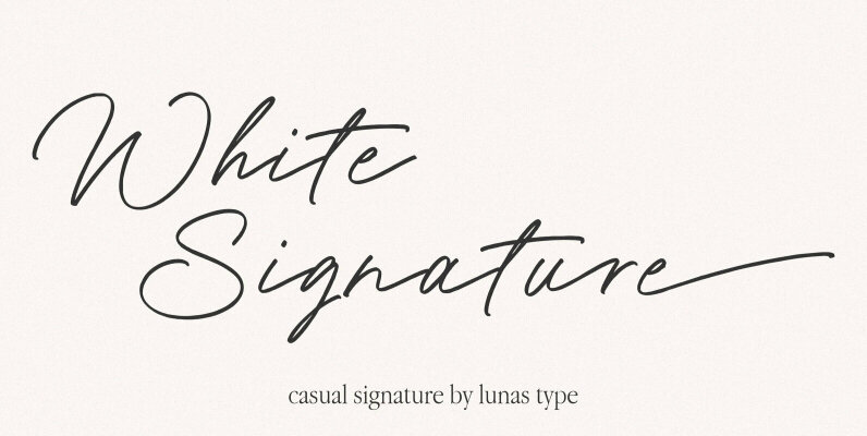 White Signature