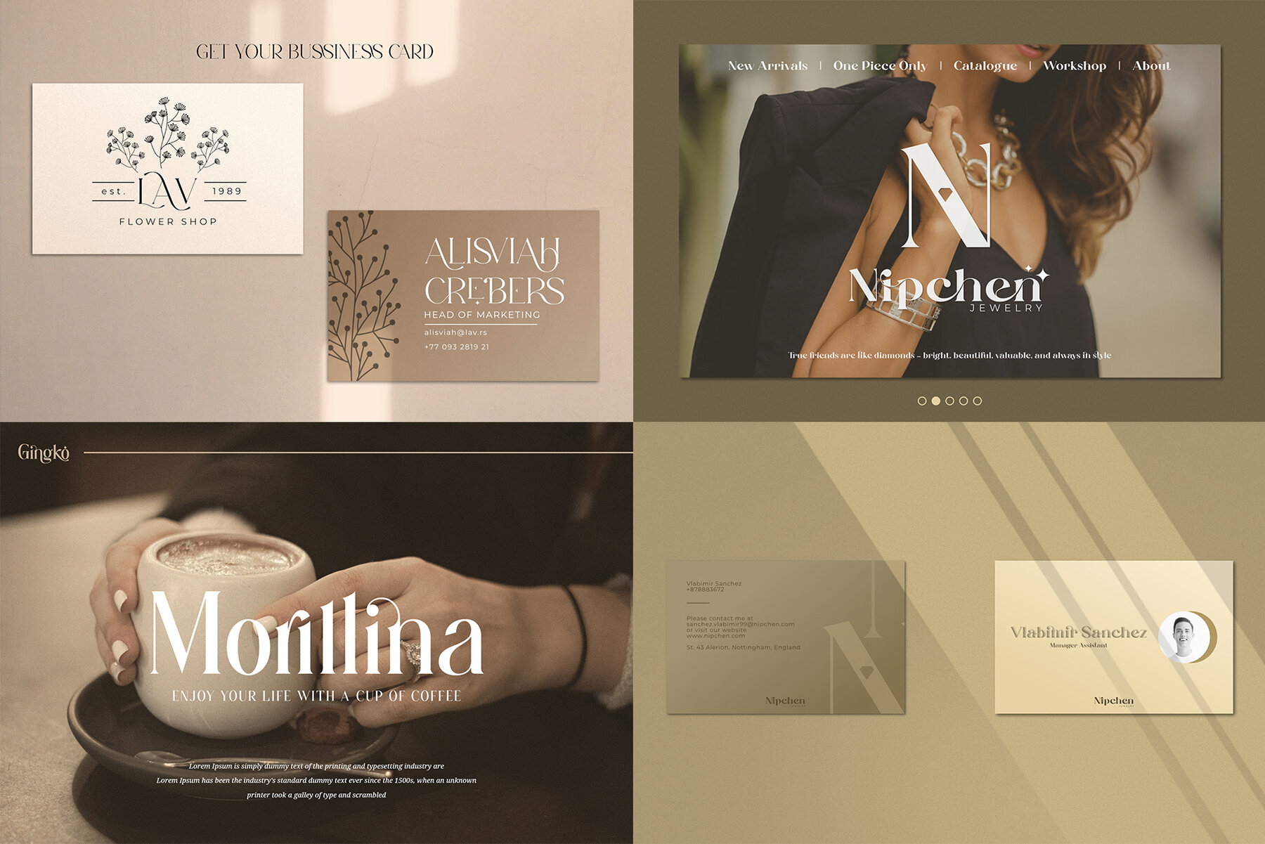 Ligature Serif Font Bundle 12