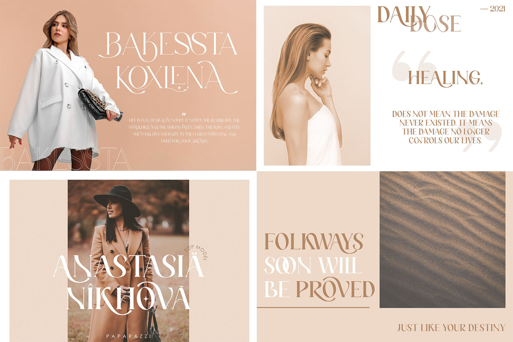 Ligature Serif Font Bundle 17