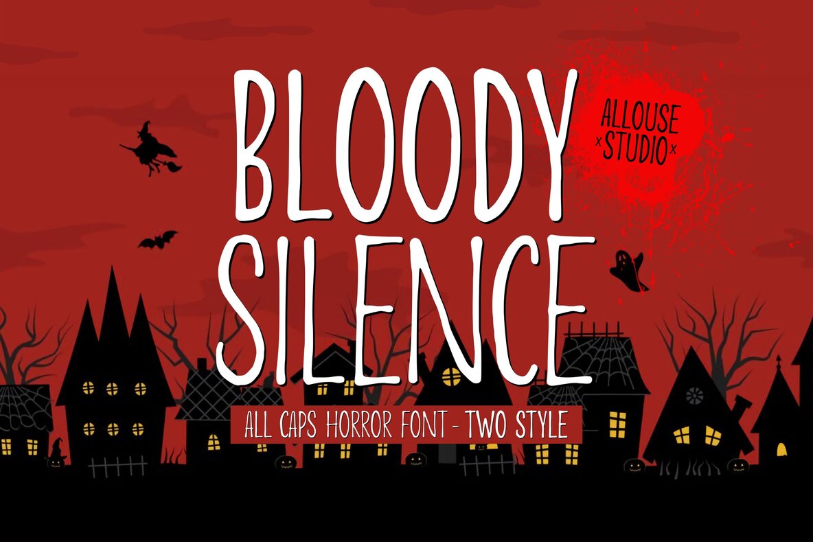 Bloody Silence Font