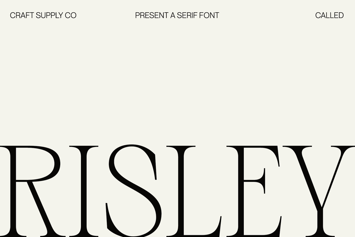 Risley Font