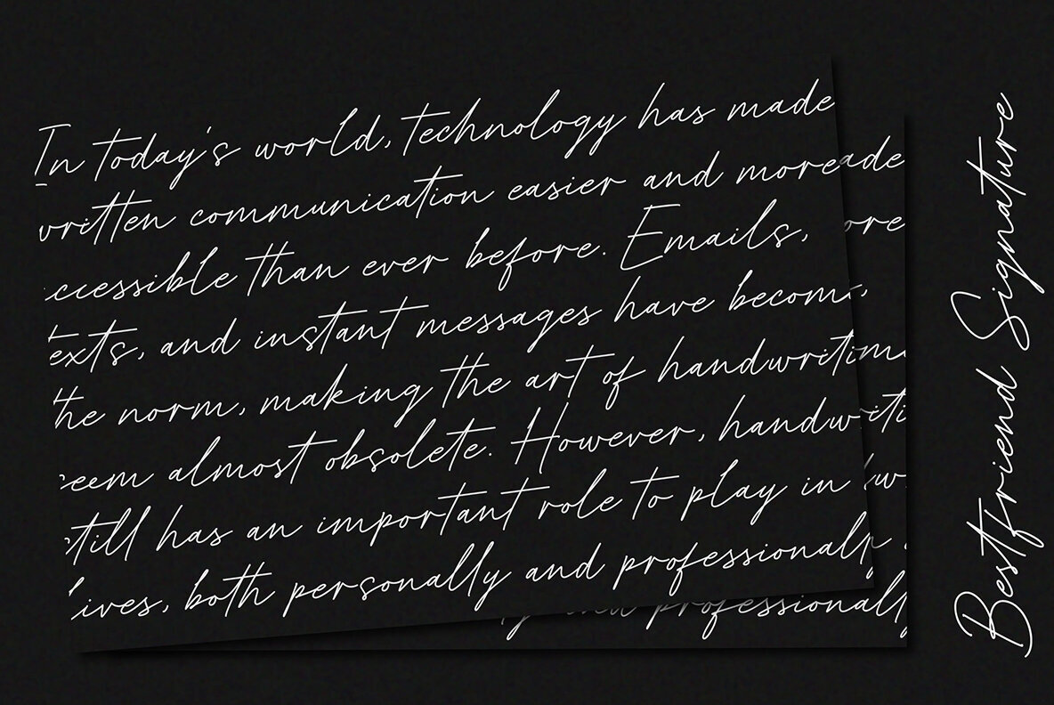 Bestfriend Signature 3