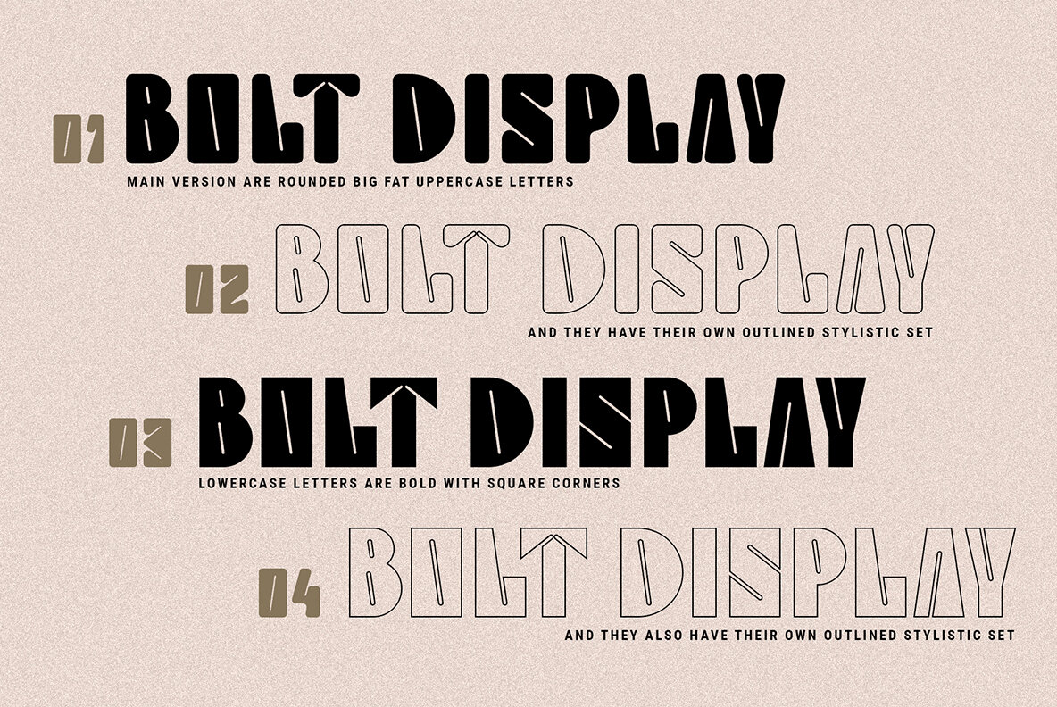 Bolt Display 15